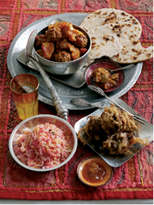 Meatball aloo ghobi